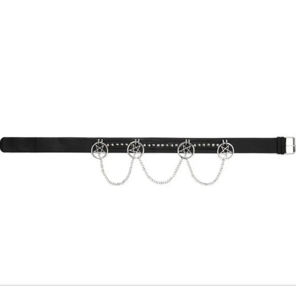 SOLDOUT NWOT Killstar Curses Chain Belt M/L display picture 2